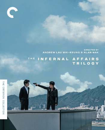 Blu-ray artwork for The Infernal Affairs Trilogy 