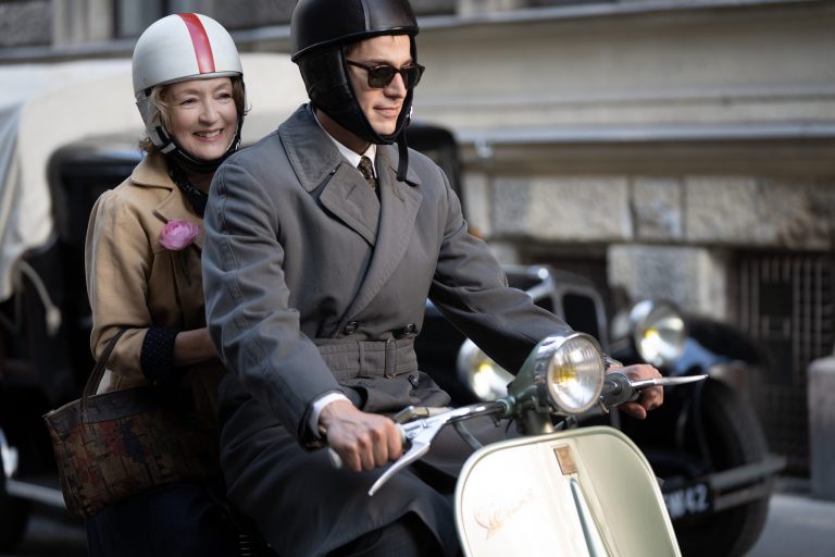 Lesley Manville in Mrs Harris Goes To Paris