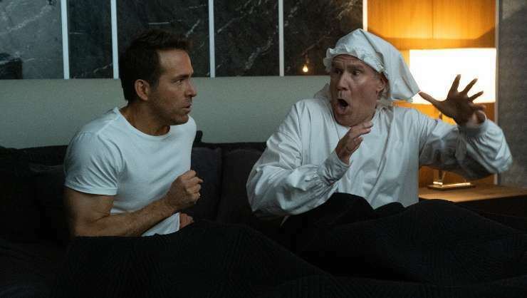 Ryan Reynolds and Will Ferrell in SPirited