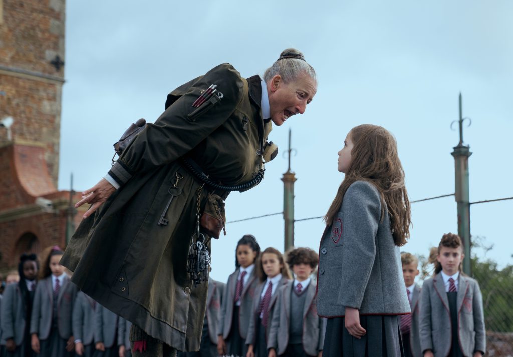 Emma Thompson in Matilda The Movie out now in UK cinemas