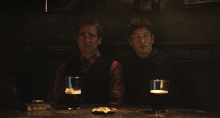 Colin Farrell and Barry Keoghan in The Banshees Of Inisherin