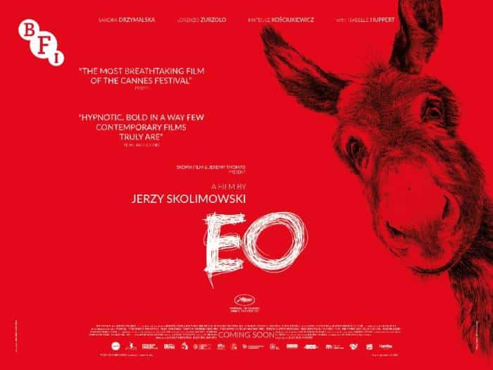 uk poster for EO out in UK cinemas 3rd February 2023
