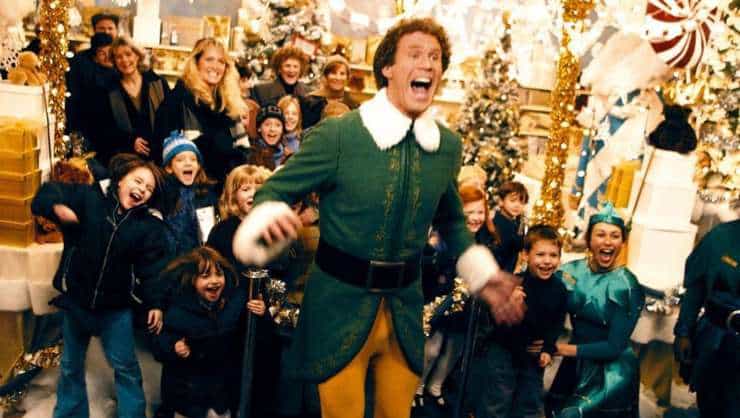 Will Ferrell Hugs Christmas With Elf At Official Film Chart No.1!