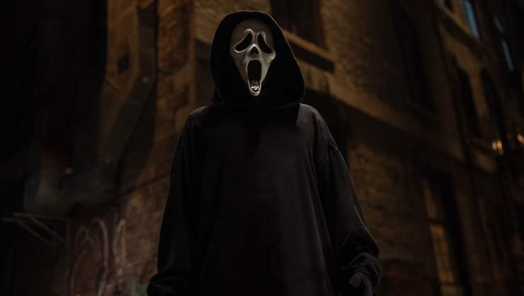 Ghostface in Scream VI out 10th March in UK cinemas
