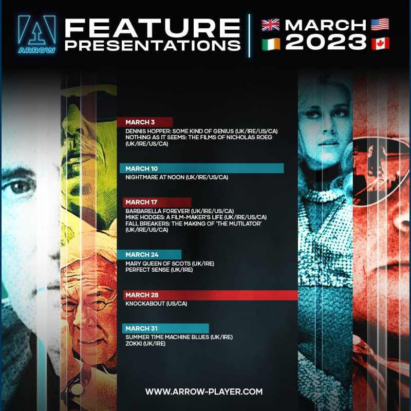 ARROW March 2023 Line Up
