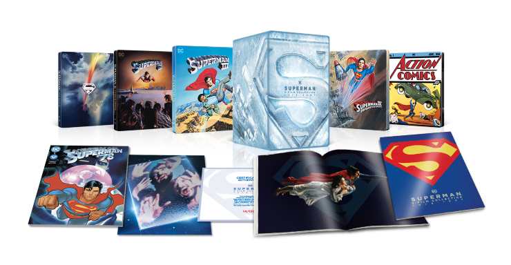 Superman 4k UHD 5 film collection out 17th April.