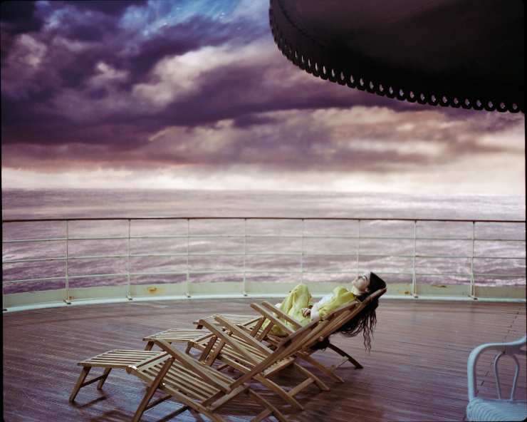 Emma Stone cruise ship in Poor Things out 8th SEPTEMBER IN THE uk