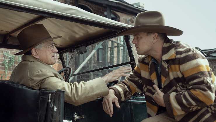 Killers of the flower moon starring Leonardo DiCaprio and Robert DeNiro from 6th October
