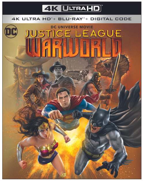 Justice League Warworld 4K to be released 24th July