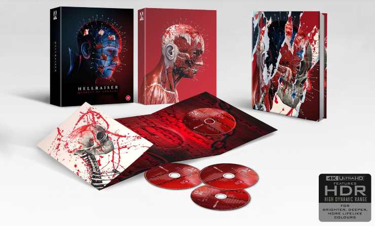 Hellraiser Quartet of Torment 4K UHD Blu-ray 