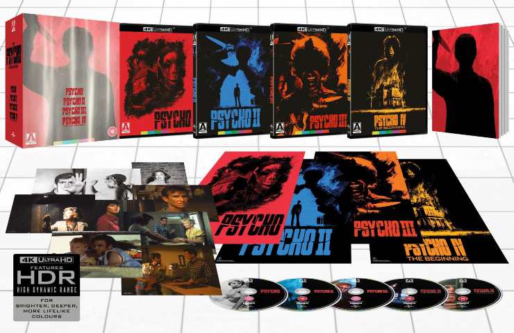 Psycho Film 4K Box Set coming 25th September