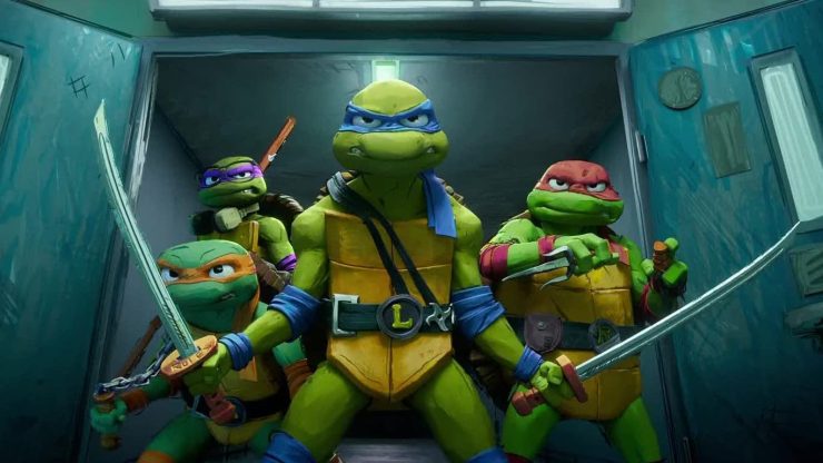 Teenage Mutant Ninja Turtles Mutant Mayhem out in UK Cinemas 31st July read our 4 star review