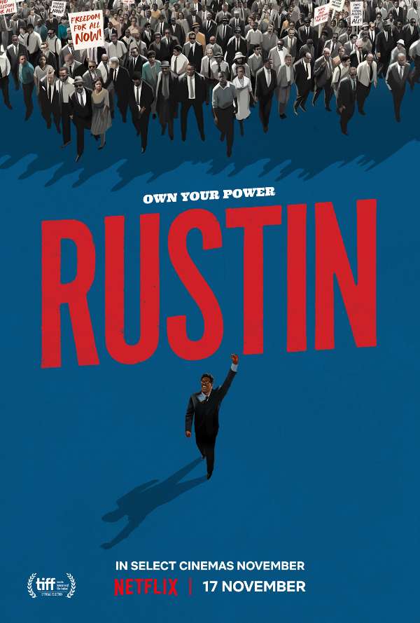Artwork for film 'Rustin' watch trailer