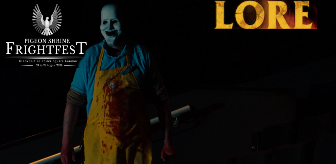 Image from Lore premiered at 2023 Pigeon Shrine FrightFest starring Richard Brake,