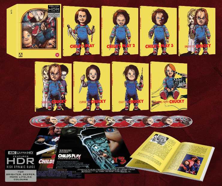 Chucky Box set Arrow video