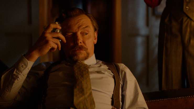 Simon Pegg stars at Nando Fodor