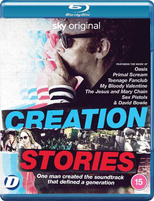 Blu-ray art for creation stories out 6th November
