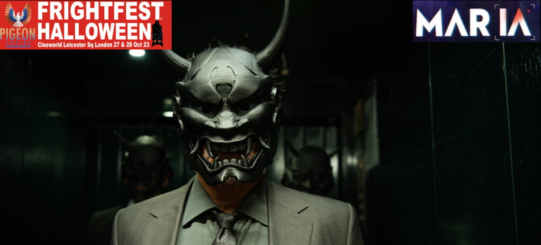Masked face in Maria