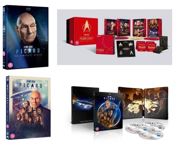 Picard Box Sets Artwork both coming 20th November
