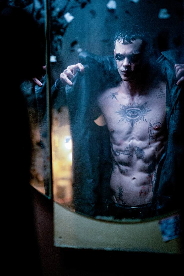 Bill Skarsgaard as The Crow
