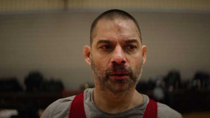 A man is ready to wrestle in Opponent watch UK Trailer