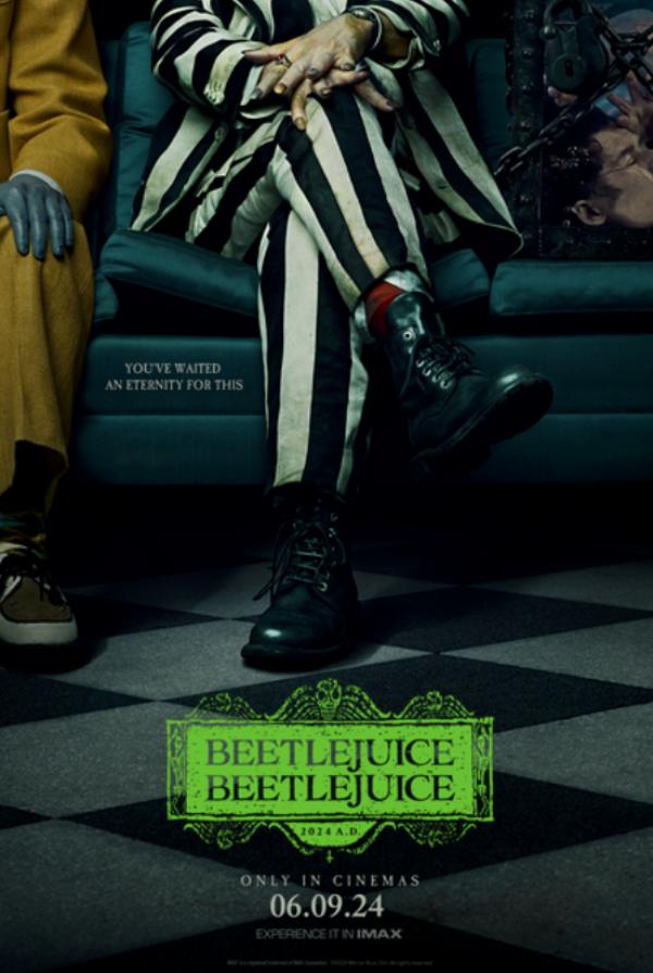 Beetlejuice Beetlejuice UK Poster