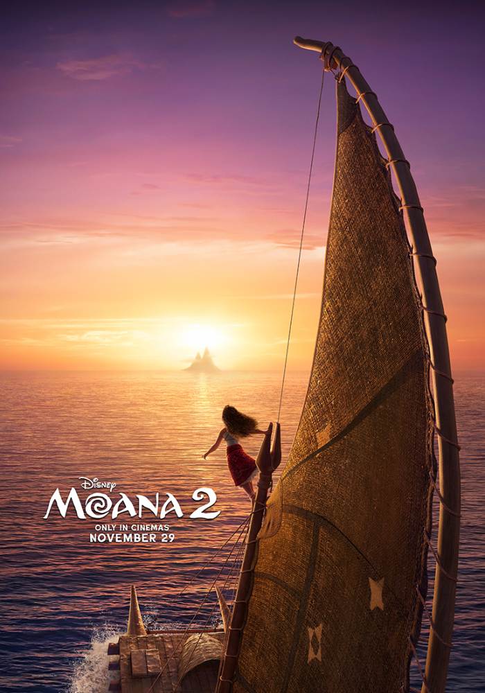 Moana 2 UK Poster