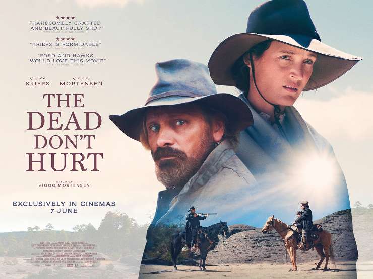 UK Poster for The Dead Don't Hurt 
