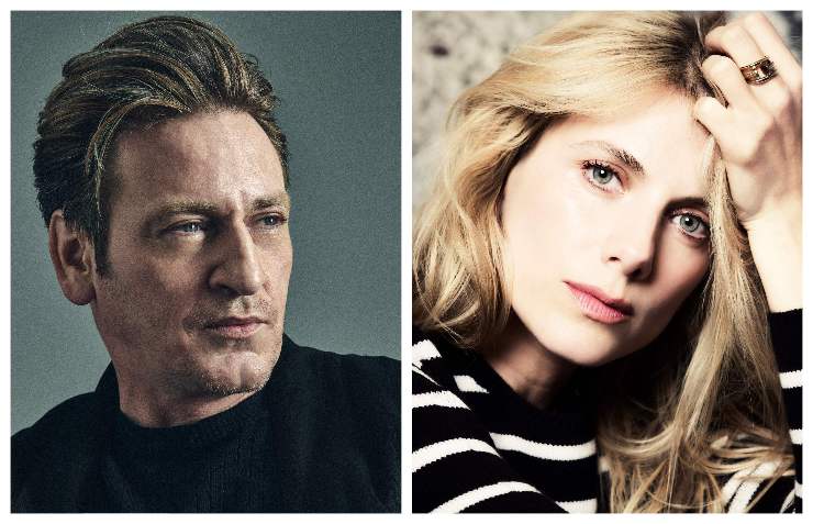 Benoît Magimel and Melanie Laurent in A l’ombre des forêts Apple Tv
