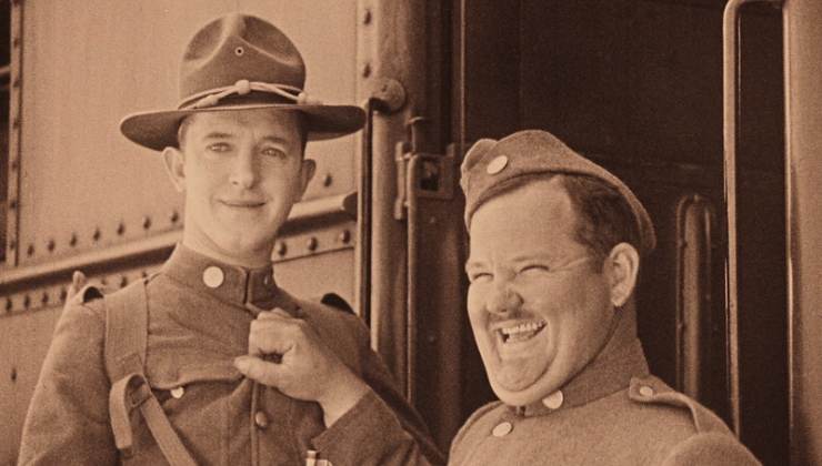 Taken from short soon to be release on Laurel & Hardy: The Silent Years on The Masters Of Cinema