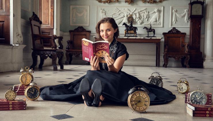 Mia McKenna-Bruce as Bundle in Agatha Christie's The Seven Dials Mystery