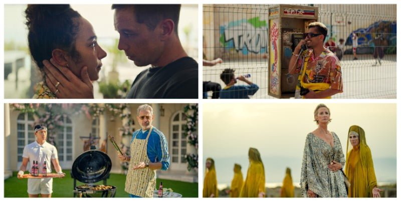 All scenes taken from Netflix series Kaos starring Jeff Goldblum