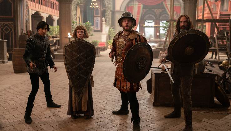 A scene from Netflix comedy period drama THE DECAMERON watch first trailer