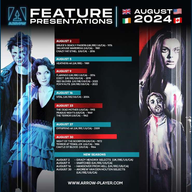 Listings for ARROW in August 2024