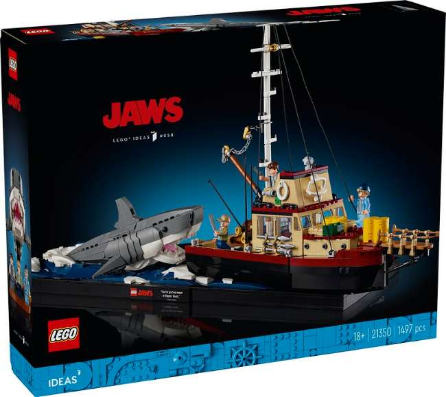 LEGO Box Art for Jaws Ideas set