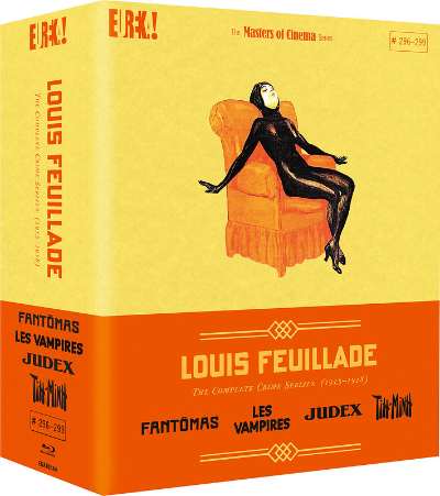Blu-ray Artwork for Louis Feuillade: The Complete Crime Serials (1913-1918)