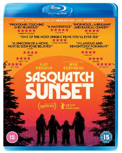 Blu-ray artwork for Sasquatch Sunset 