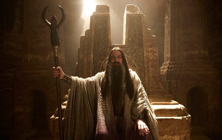 Ciaran Hinds is Dark Wizard from Rings Of Power season 2