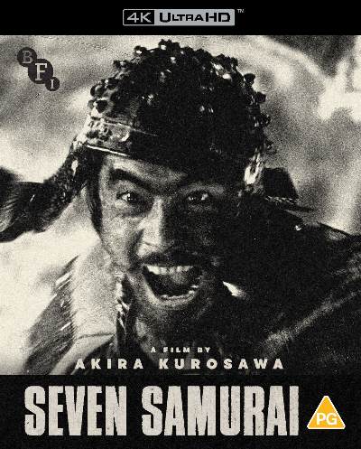 BFI ARTWORK FOR sEVEN SAMURAI 4K BluRay
