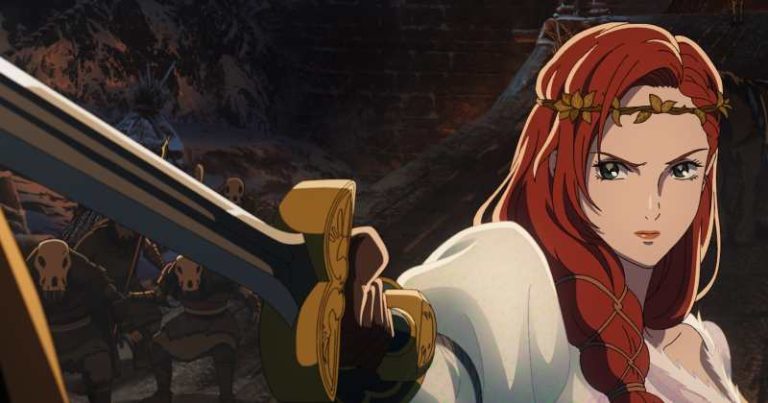 Female warrior ready to battle for Rohan