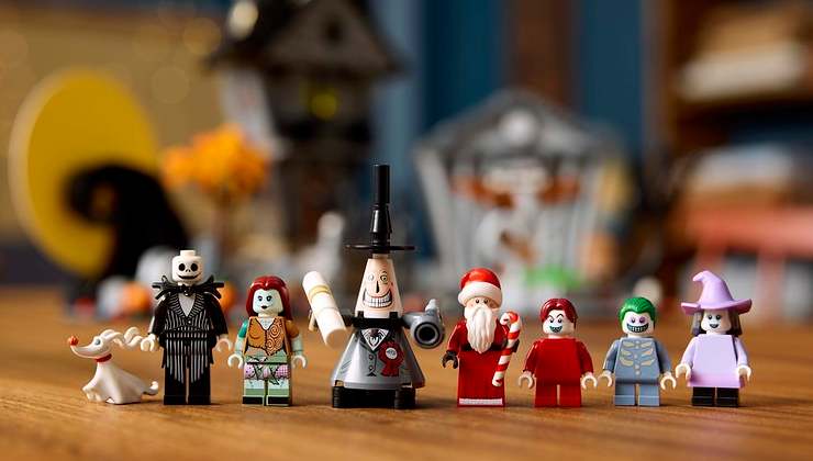 The Nightmare Before Christmas characters Lego version