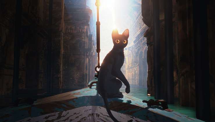 Animated cat in Flow now on MUBI June 2025