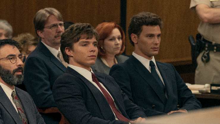 Monsters: The Lyle And Erik Menendez Story the brothers in court