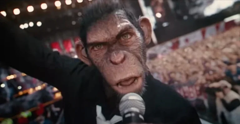 Better Man starring Robbie Williams
