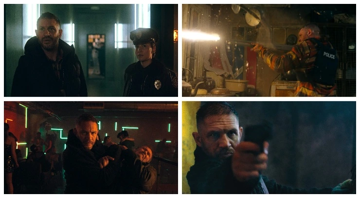 Various images from Gareth Evans Havoc coming to Netflix 2025