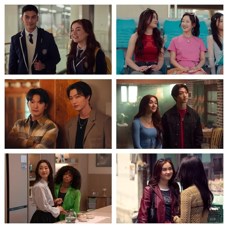 A selection of images from XO Kitty Season 2