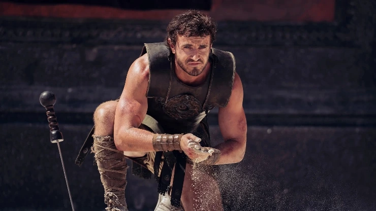 Paul Mescal in Ridley Scott's sequel