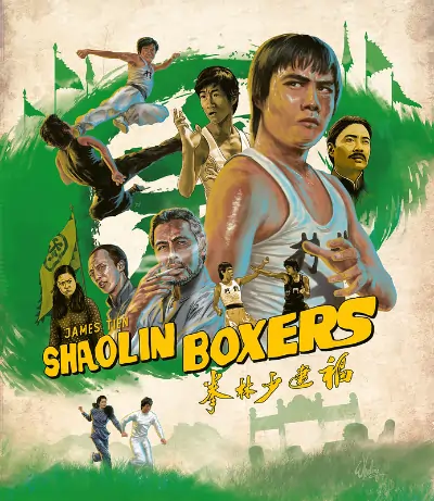 Blu-Ray Artwork for Shaolin Boxers