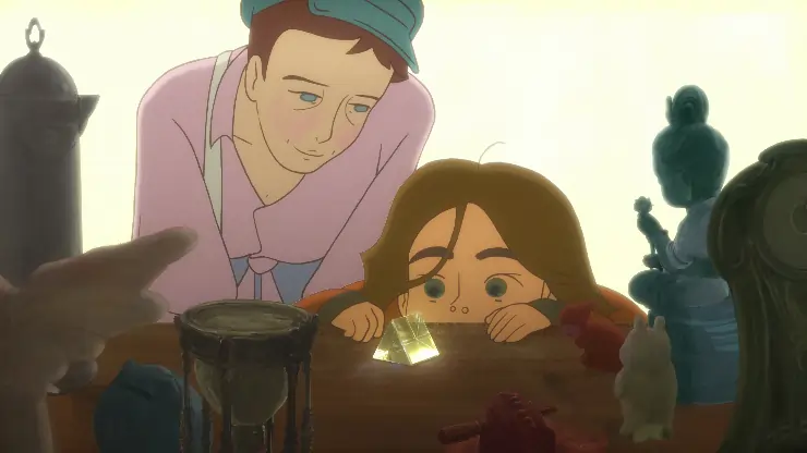 Mother with her son in The Boy Who Cheated Death short film