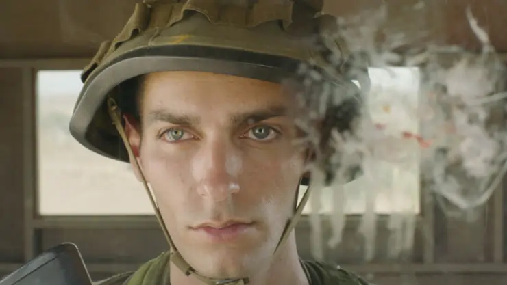 A soldier Ali Cherri's The Watchman